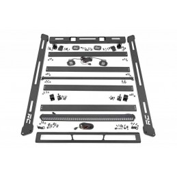 Roof rack kit con barra a led