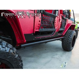 Poison Spyder Rocker Armor - Protezione profilo inferiore portiere per Jeep Wrangler JKu