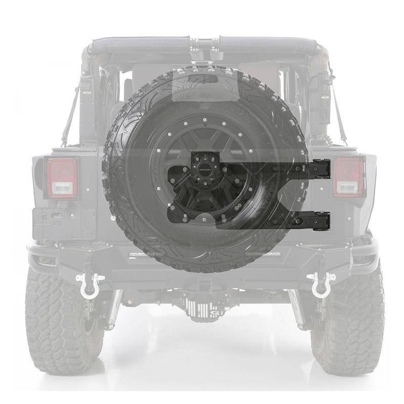 Porta ruota rinforzato hd mod Pivot per  wrangler jk/jku