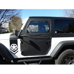 Porte in tela bestop  divisibili wrangler jk