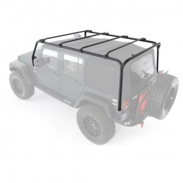 Smittybilt  SRC Roof Rack  colore nero texturizzato 07-18 Jeep Wrangler Unlimited JK 4 Door