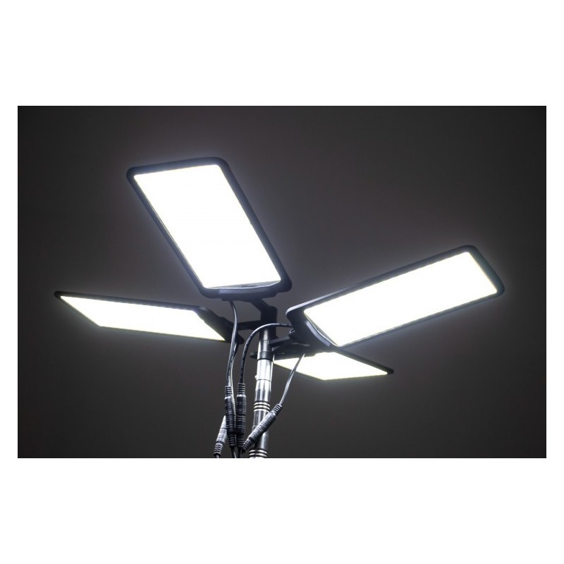 Lampione a led telescopico da campo (12V | 6200 LUMENS)