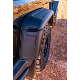 TrailMods Street & Crawler Complete Set of Removable Fender Flares for 07-18 Jeep Wrangler JK