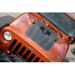 Griglia Cofano Poison Spyder Customs per Jeep Wrangler JK 2013-2018